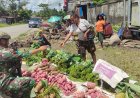 Satgas Yonif 5 Marinir Bangun Kedekatan dengan Warga Yahukimo Lewat Aktivitas Ekonomi Kampung