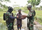 Marinir Papua Dekat Warga, Jalin Kepercayaan Lewat Komsos